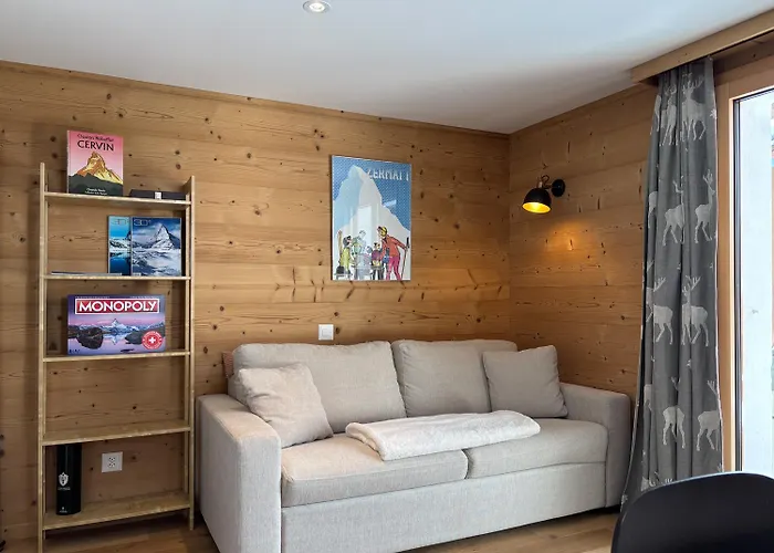 아파트 Flat With Magnificent Views Of The Matterhorn *